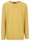 Aragona Raglan-sleeve Cashmere Sweater In Yellow