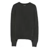 Aragona Round-neck Cashmere Sweater In Black