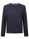 Aragona Raglan-sleeve Cashmere Sweater In Blue