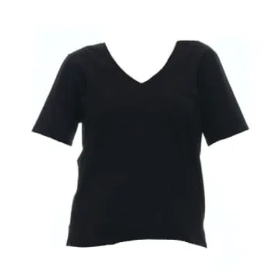 Aragona T-shirt For Woman D2923tp 101 In Black