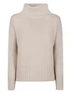 Aragona Turtleneck Cashmere Sweater In Neutral