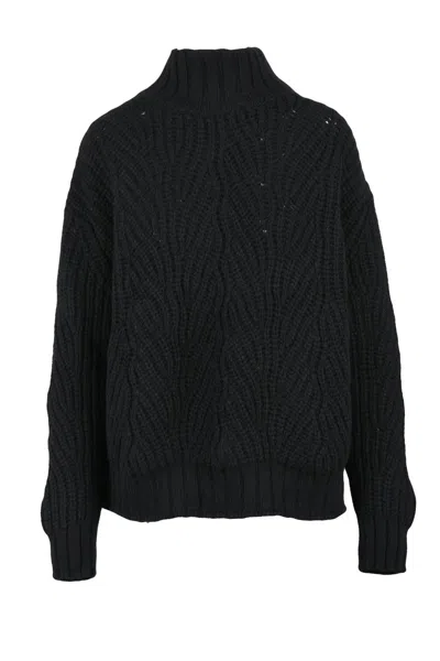Aragona Turtleneck Sweater - Black