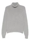 Aragona Turtleneck Sweater In Gray