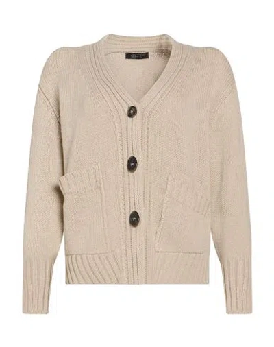 Aragona Woman Cardigan Cream Size 6 Cashmere In Neutral