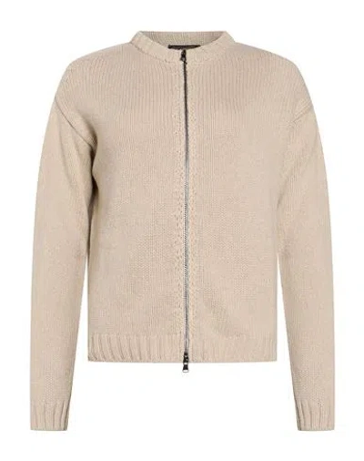 Aragona Woman Cardigan Cream Size 8 Cashmere In Neutral