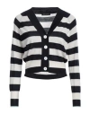 Aragona Woman Cardigan Midnight Blue Size 10 Cashmere In Blue