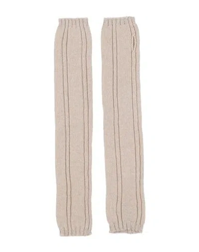 Aragona Woman Gloves Beige Size Onesize Cashmere In Sand