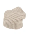 Aragona Woman Hat Beige Size Onesize Cashmere In Sand