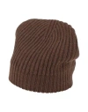Aragona Woman Hat Brown Size Onesize Cashmere