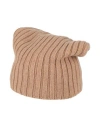 Aragona Woman Hat Camel Size Onesize Cashmere In Beige