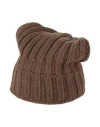 Aragona Woman Hat Cocoa Size Onesize Cashmere In Brown