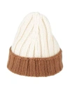 Aragona Woman Hat Cream Size Onesize Cashmere In White