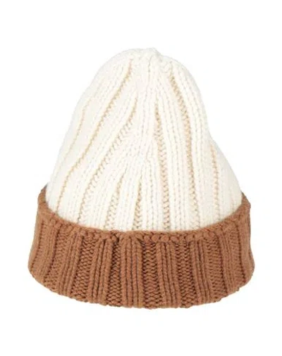 Aragona Woman Hat Cream Size Onesize Cashmere In White