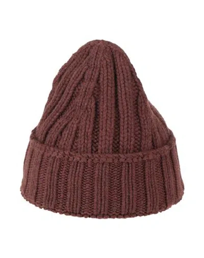Aragona Woman Hat Dark Brown Size Onesize Cashmere