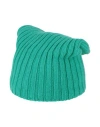 Aragona Woman Hat Emerald Green Size Onesize Cashmere
