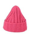 Aragona Woman Hat Fuchsia Size Onesize Cashmere In Pink