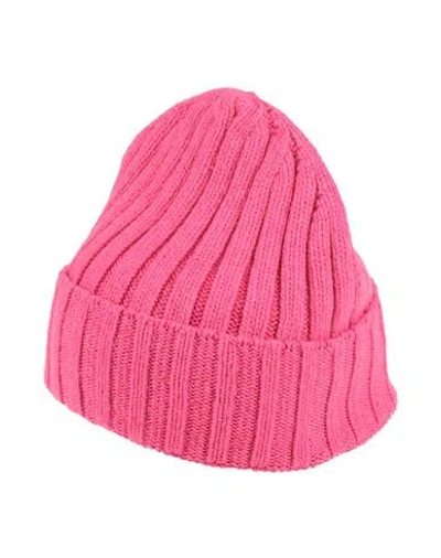 Aragona Woman Hat Garnet Size Onesize Cashmere In Pink
