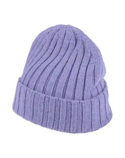 Aragona Woman Hat Mauve Size Onesize Cashmere In Purple