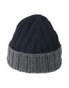 Aragona Woman Hat Midnight Blue Size Onesize Cashmere In Blue
