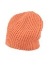 Aragona Woman Hat Orange Size Onesize Cashmere