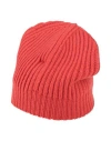 Aragona Woman Hat Red Size Onesize Cashmere