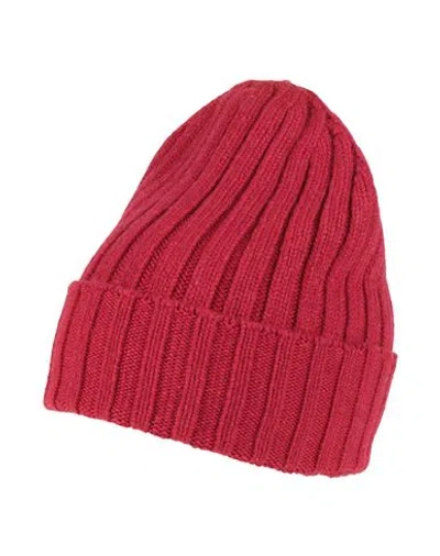 Aragona Woman Hat Red Size Onesize Cashmere