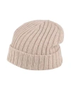 Aragona Woman Hat Sand Size Onesize Cashmere In Pink