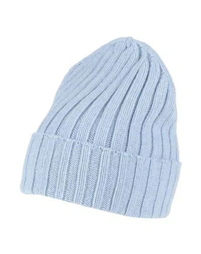 Aragona Woman Hat Sky Blue Size Onesize Cashmere