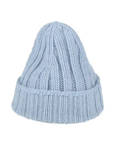 Aragona Woman Hat Sky Blue Size Onesize Cashmere