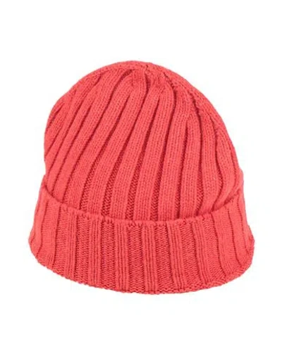 Aragona Woman Hat Tomato Red Size Onesize Cashmere