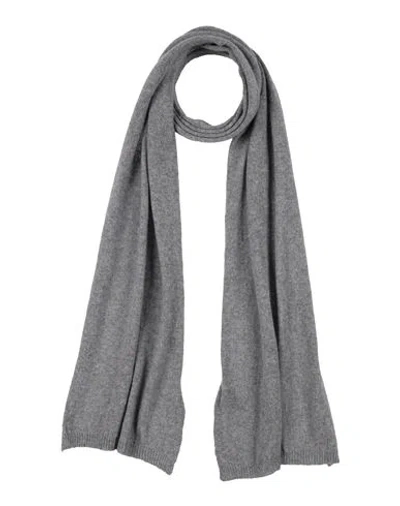 Aragona Woman Scarf Grey Size - Cashmere In Gray