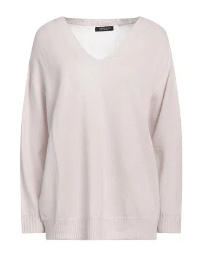 Aragona Woman Sweater Beige Size 12 Merino Wool