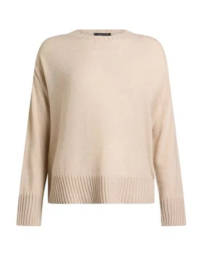 Aragona Woman Sweater Beige Size 4 Cashmere