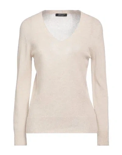 Aragona Woman Sweater Beige Size 6 Cashmere In Beige