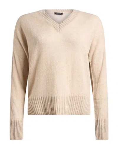 Aragona Woman Sweater Beige Size 8 Cashmere In Neutral