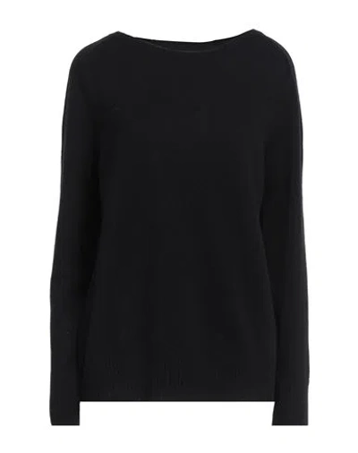 Aragona Woman Sweater Black Size 10 Cashmere In Black