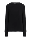 Aragona Woman Sweater Black Size 10 Cashmere In Black