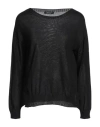 Aragona Woman Sweater Black Size 10 Cotton