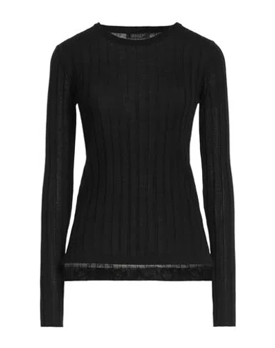 Aragona Woman Sweater Black Size 10 Merino Wool