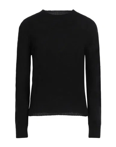 Aragona Woman Sweater Black Size 12 Cashmere