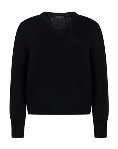 Aragona Woman Sweater Black Size 2 Cashmere