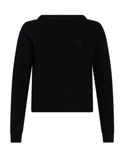 Aragona Woman Sweater Black Size 6 Cashmere
