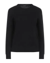 Aragona Woman Sweater Black Size 8 Cashmere