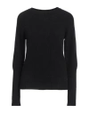 Aragona Woman Sweater Black Size 8 Cashmere