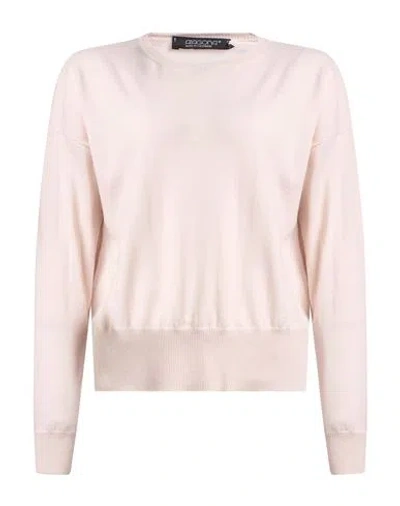 Aragona Woman Sweater Blush Size 4 Merino Wool In Pink