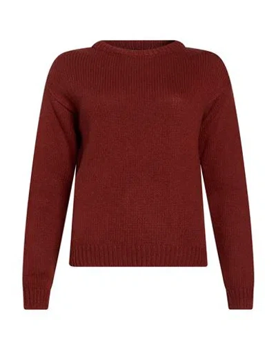 Aragona Woman Sweater Brick Size 6 Cashmere In Brown