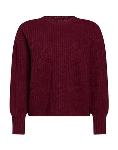 Aragona Woman Sweater Burgundy Size 2 Cashmere In Brown