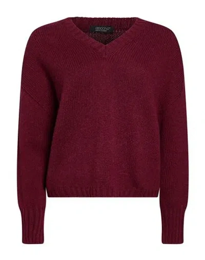 Aragona Woman Sweater Burgundy Size 2 Cashmere In Brown