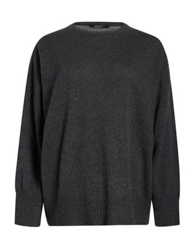 Aragona Woman Sweater Charcoal Size 2 Cashmere In Gray