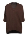 Aragona Woman Sweater Cocoa Size 8 Cashmere In Brown
